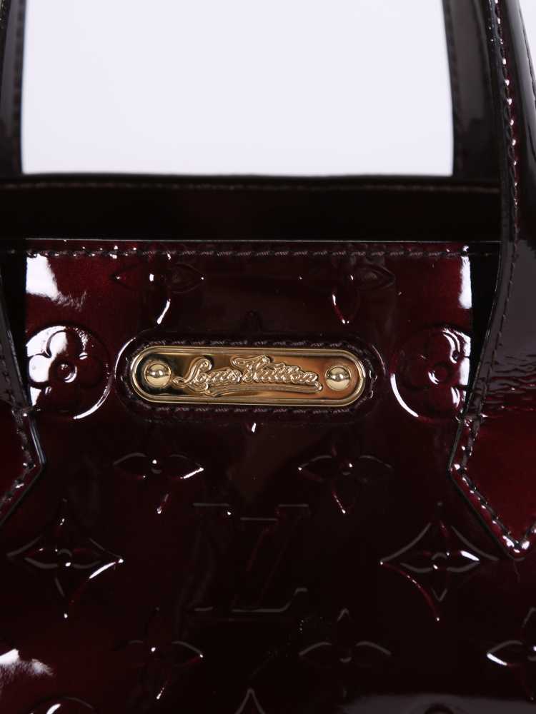 Louis Vuitton Wilshire PM Varnish Grey Leather Patent leather ref.91553 -  Joli Closet