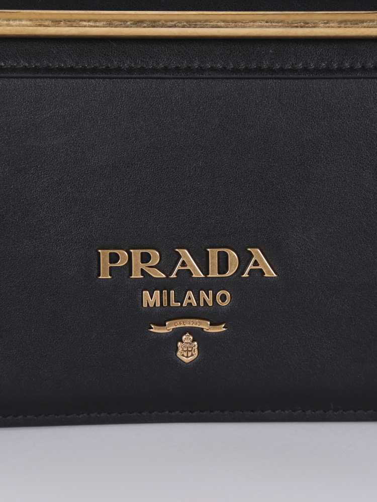 Prada - Antic Soft Shoulder Bag Nero