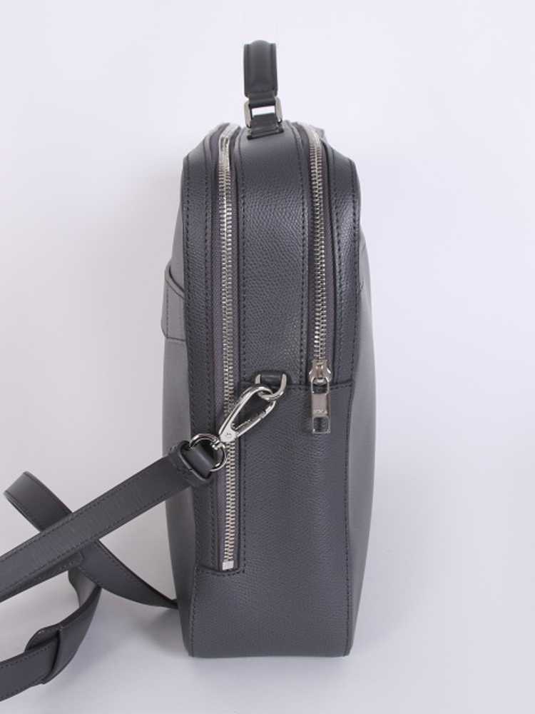 Furla Saffiano Leather Briefcase Grey www.luxurybags.eu