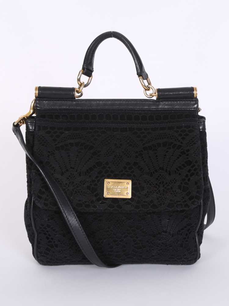 Dolce & Gabbana - Miss Sicily Slim Lace Black