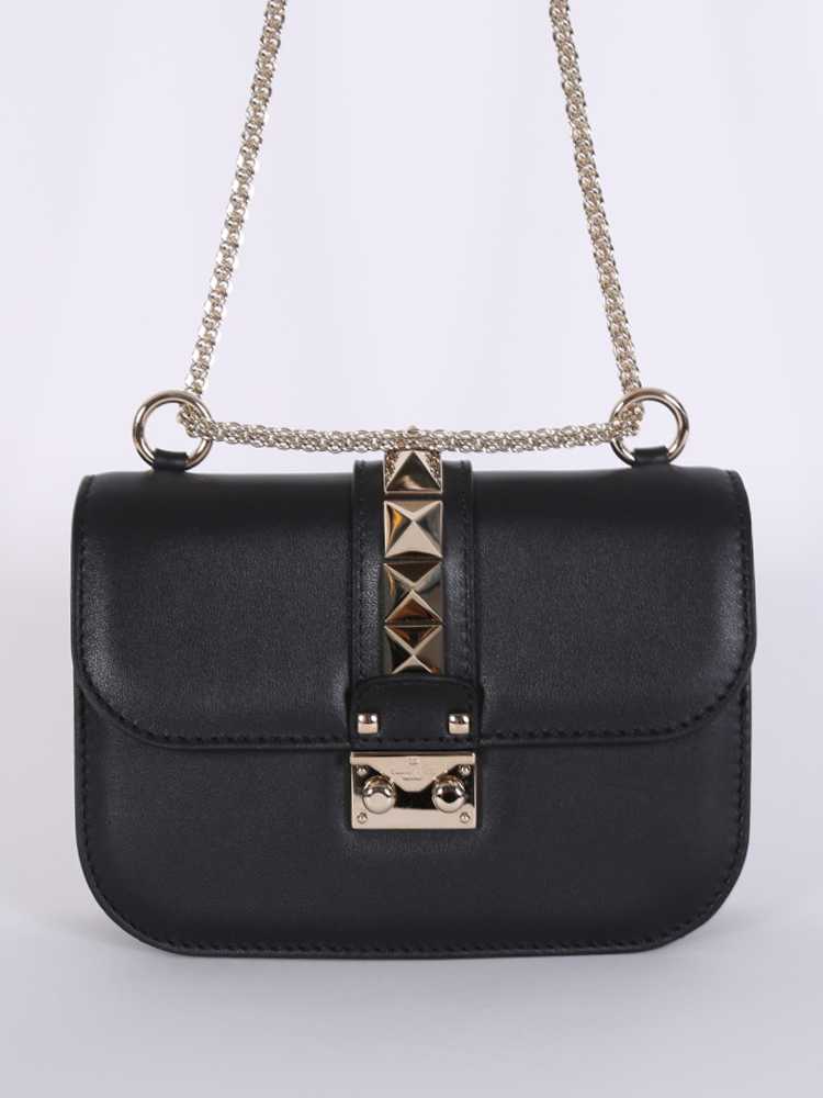 valentino rockstud chain bag