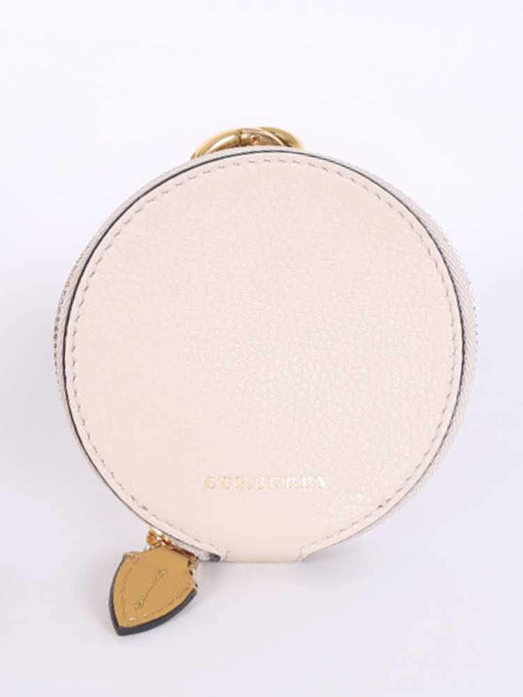 burberry round coin purse