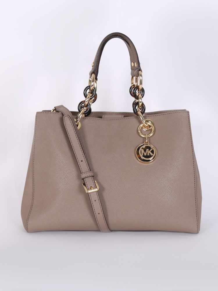 Michael kors cynthia medium leather clearance satchel