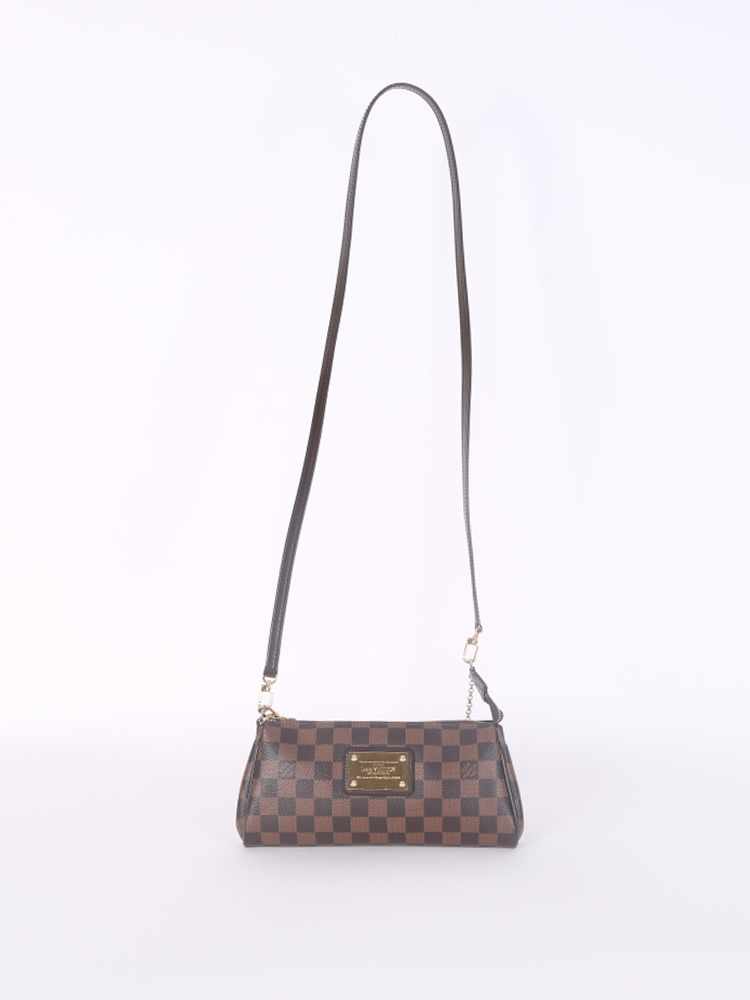 122. Authentic Louis Vuitton Damier Eva Crossbody