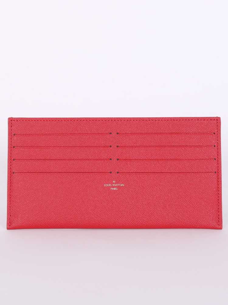 Louis Vuitton Felicie Card Insert Cerise