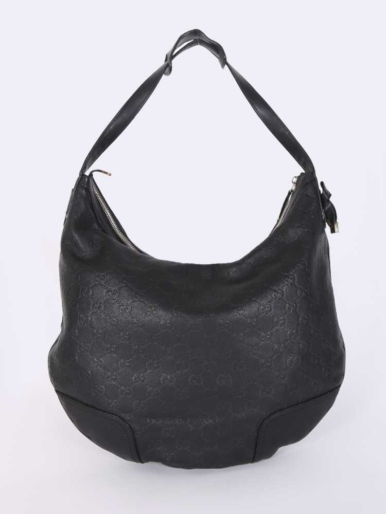 guccissima leather hobo bag