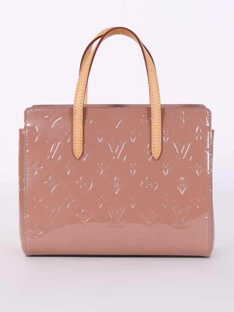 Louis Vuitton Catalina Size Bb Rose Velours M90015 Monogram Vernis Leather