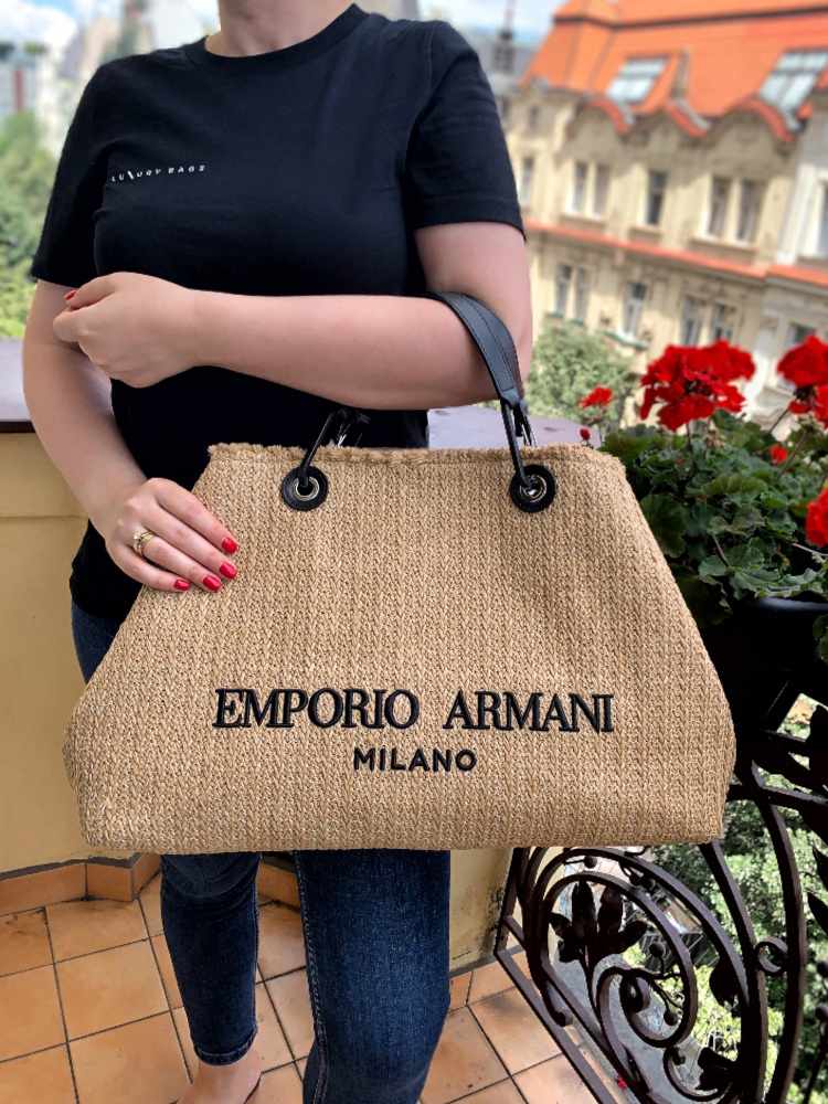 Armani fashion tote