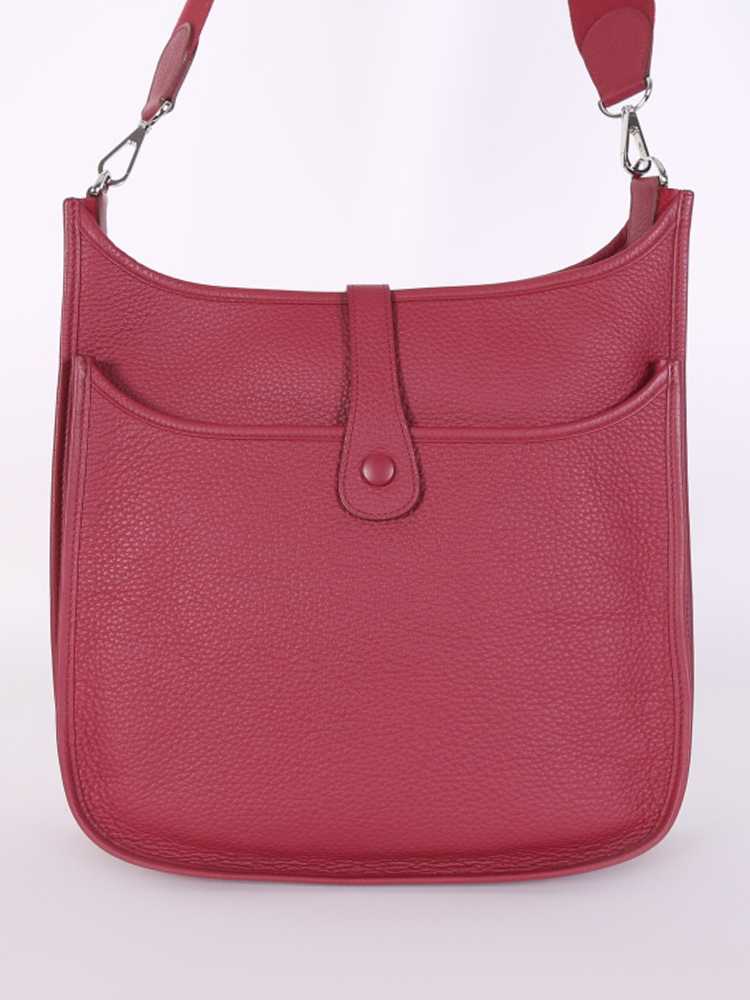 Hermés - Evelyne III 33 Taurillon Clemence Rouge Grenat
