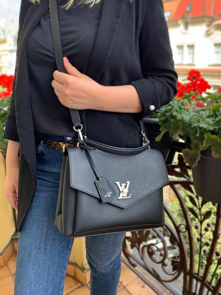 Louis Vuitton My Lockme Pochette - Black Crossbody Bags, Handbags