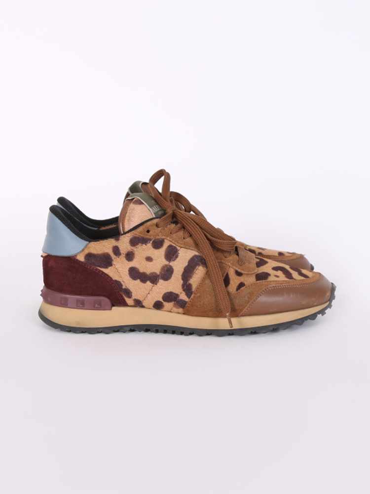 Valentino hot sale leopard sneakers