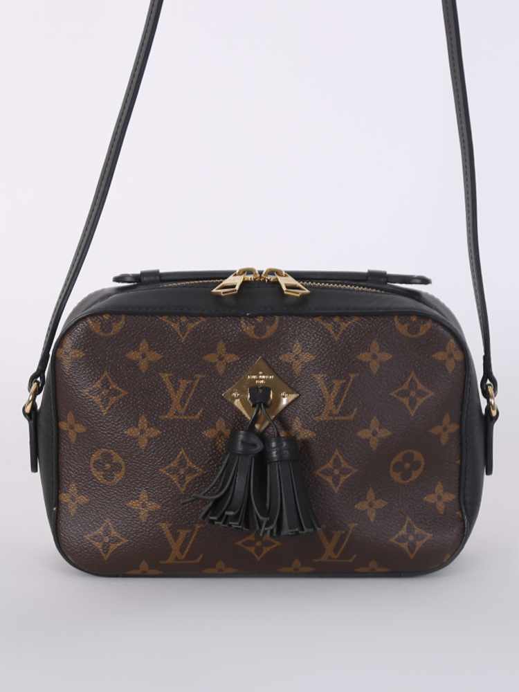 Louis Vuitton - Saintonge Monogram Canvas Camera Bag Noir