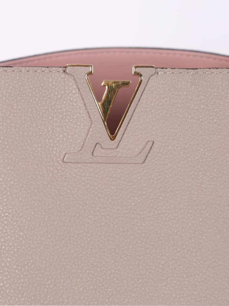 Louis Vuitton Tournon Taurillon Leather Hobo Bag Galet