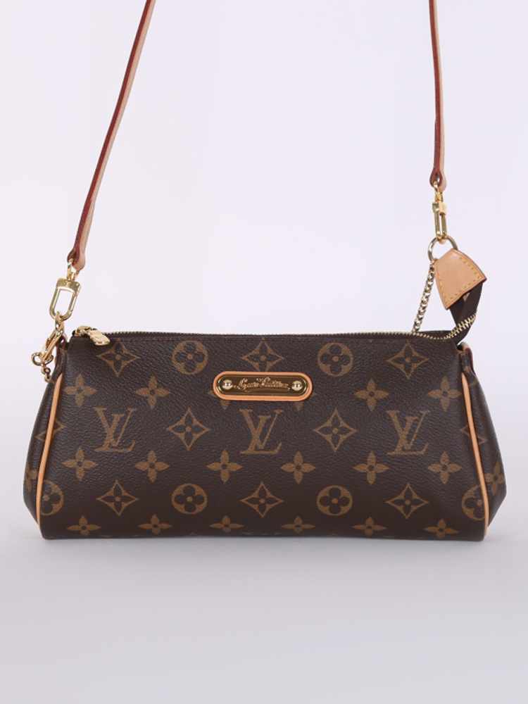 LOUIS VUITTON Monogram Canvas Eva Clutch Bag