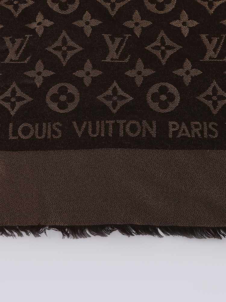 Louis Vuitton Stola So-Shine Nero Marrone Oro • Revivaluxuryboutique Louis  Vuitton Stola So-Shine Nero Marrone Oro louis vuitton gucci fendi ysl •  borse lusso usate