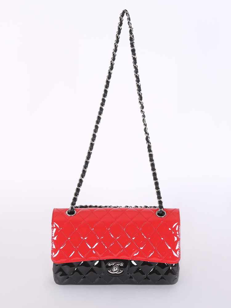 Black and 2025 red chanel bag