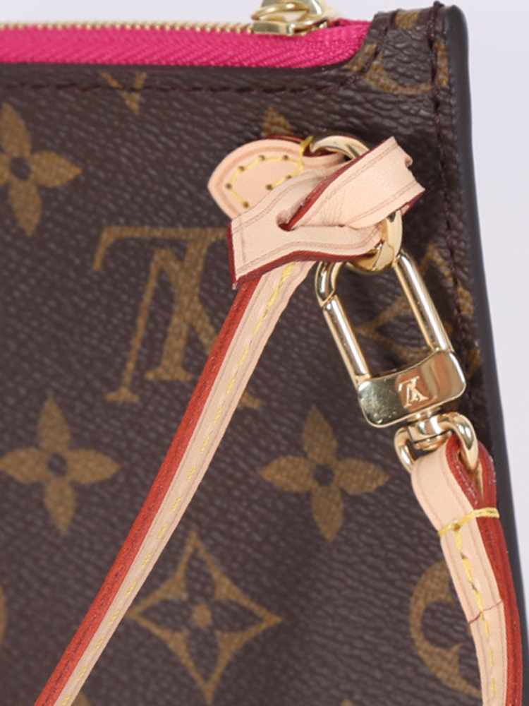 Louis Vuitton Félicie Pochette Monogram Canvas Fuchsia Pink – Coco Approved  Studio