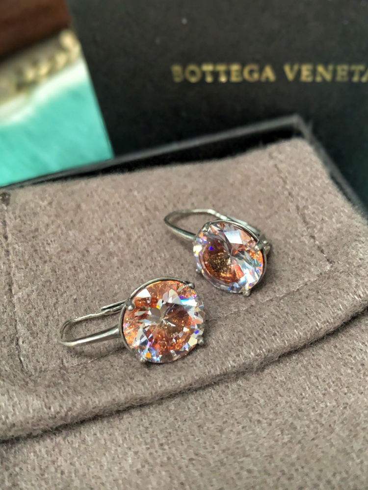 Bottega veneta clearance cubic zirconia earrings