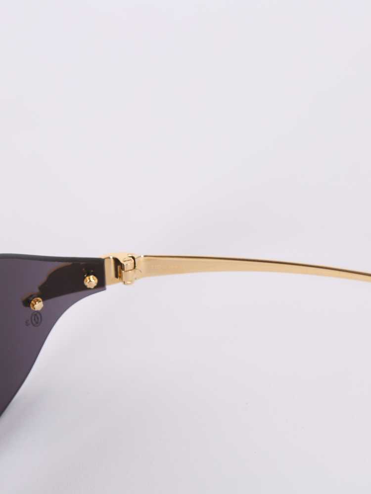 Cartier Violet Wrap Ladies Sunglasses CT0062S 001 72 843023102791 -  Sunglasses - Jomashop