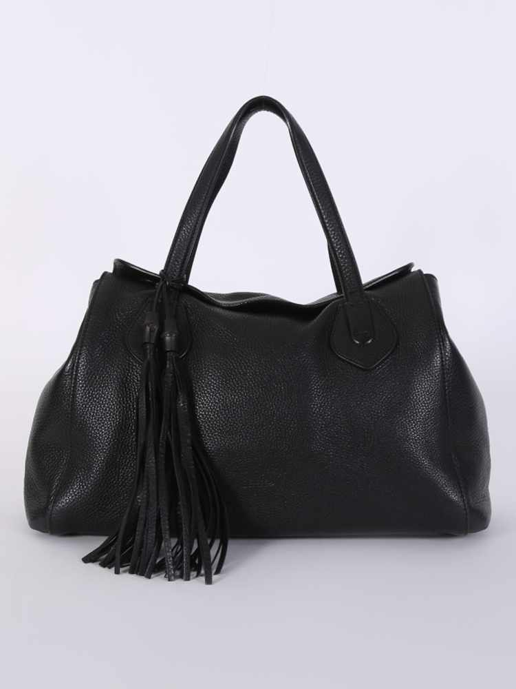 gucci tote with tassel