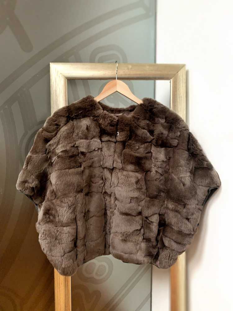 Max mara fur on sale vest