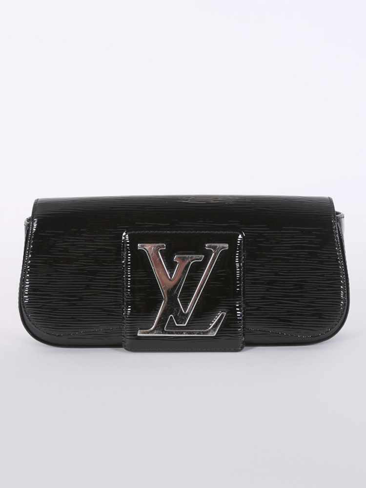 Louis Vuitton Black Electric Epi Leather Sobe Clutch at 1stDibs