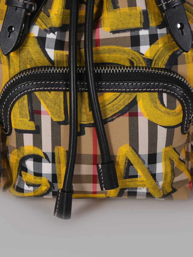 Burberry rucksack discount graffiti mini backpack