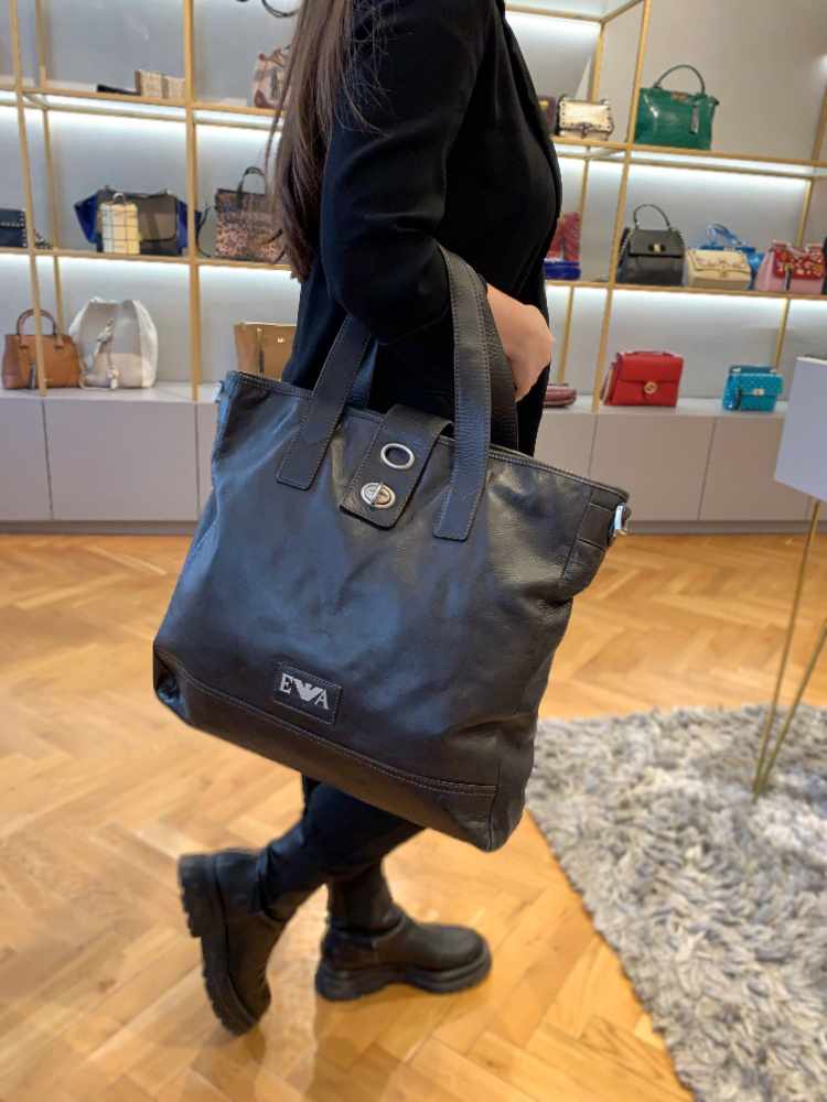 Armani large tote on sale bag