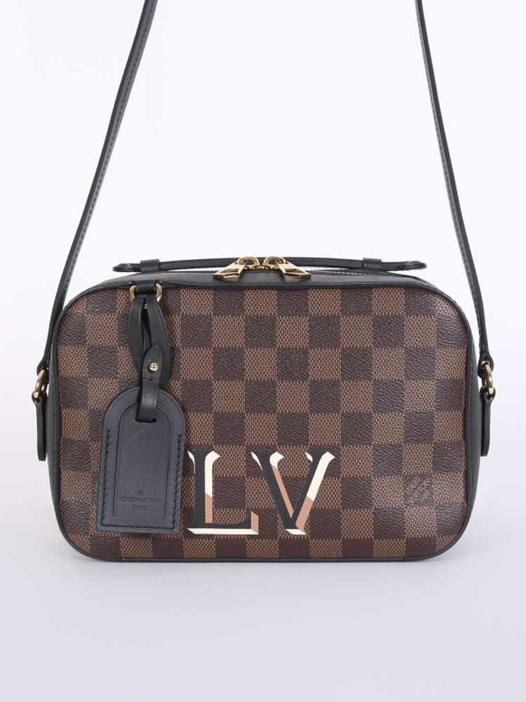 Louis Vuitton Brown Damier Ebene Coated Canvas Santa Monica Camera Bag Gold  Hardware, 2019 Available For Immediate Sale At Sotheby's