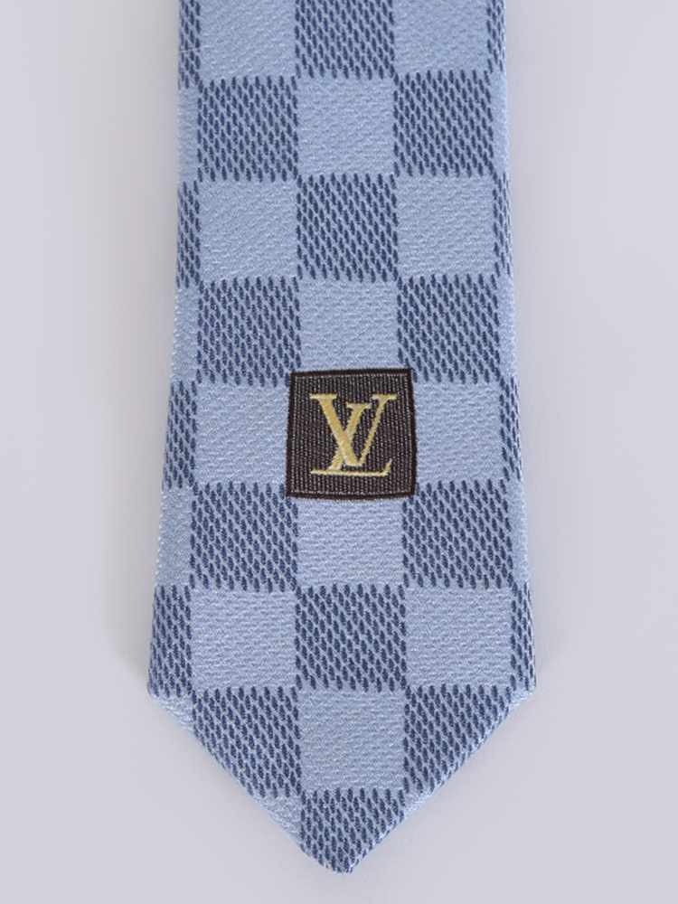 Louis Vuitton Mens Damier Tie - light blue for Sale in Covington, KY -  OfferUp