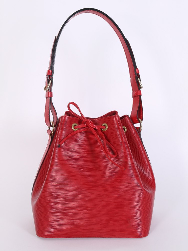 Red Epi Leather Louis Vuitton Petit Noe ref.1021284 - Joli Closet
