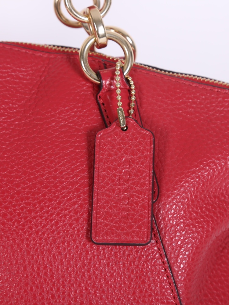 Coach small hot sale kelsey red