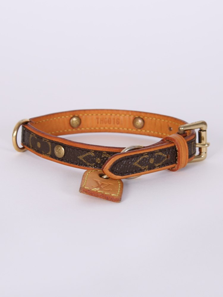 Louis Vuitton Leather Dog Collars