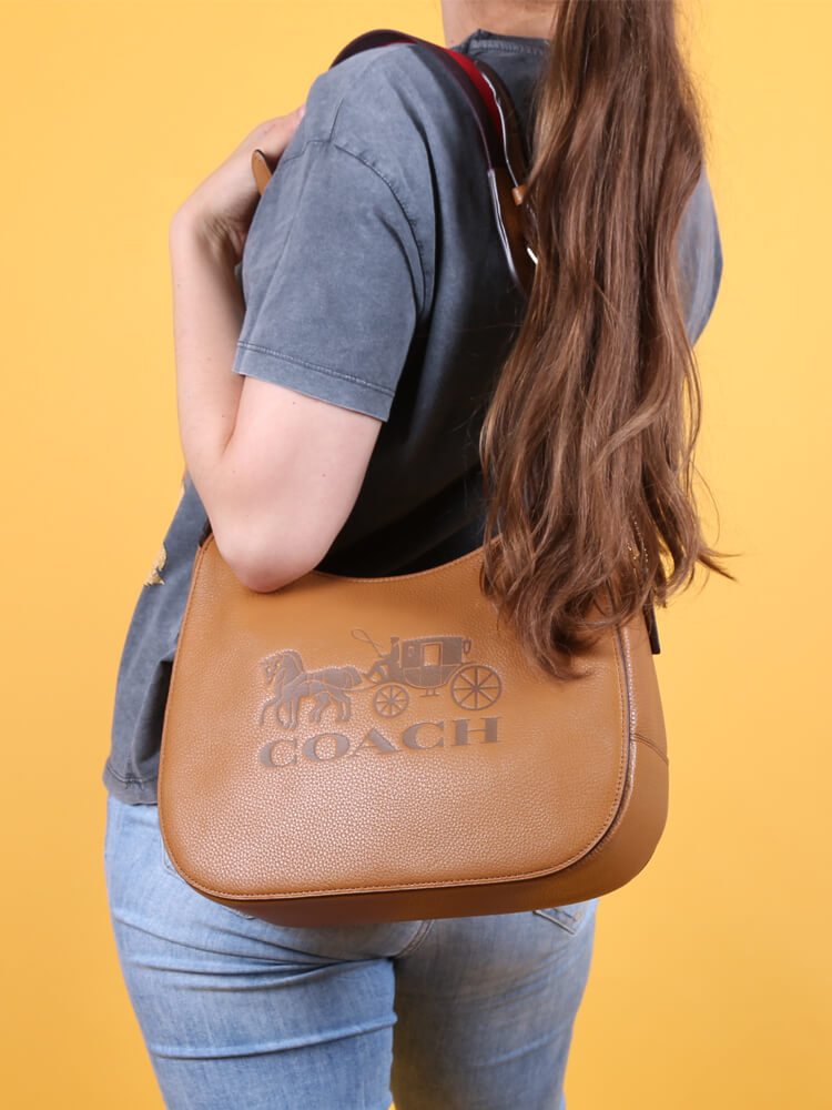 coach jes hobo brown