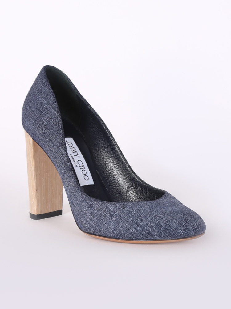 Jimmy choo sales denim pump