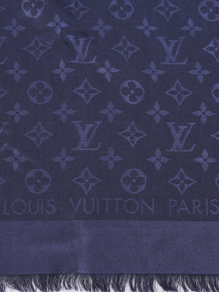 Louis Vuitton - Monogram Shawl Bleu Nuit