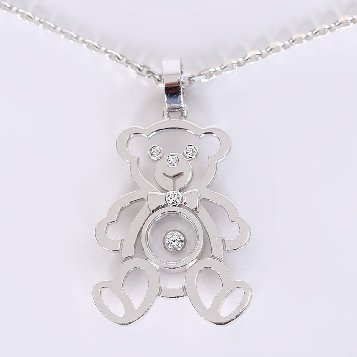 Chopard bear clearance necklace