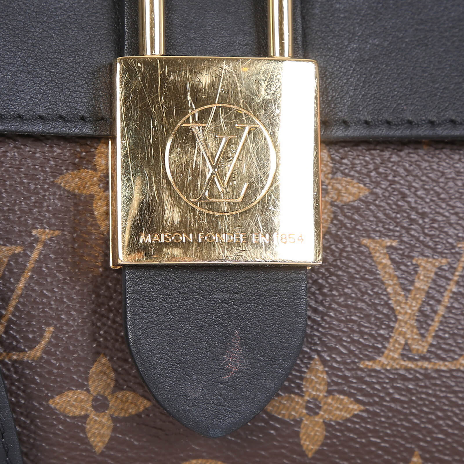 Louis Vuitton Resin Lock Me Band M65204 Brown Plastic ref.734659