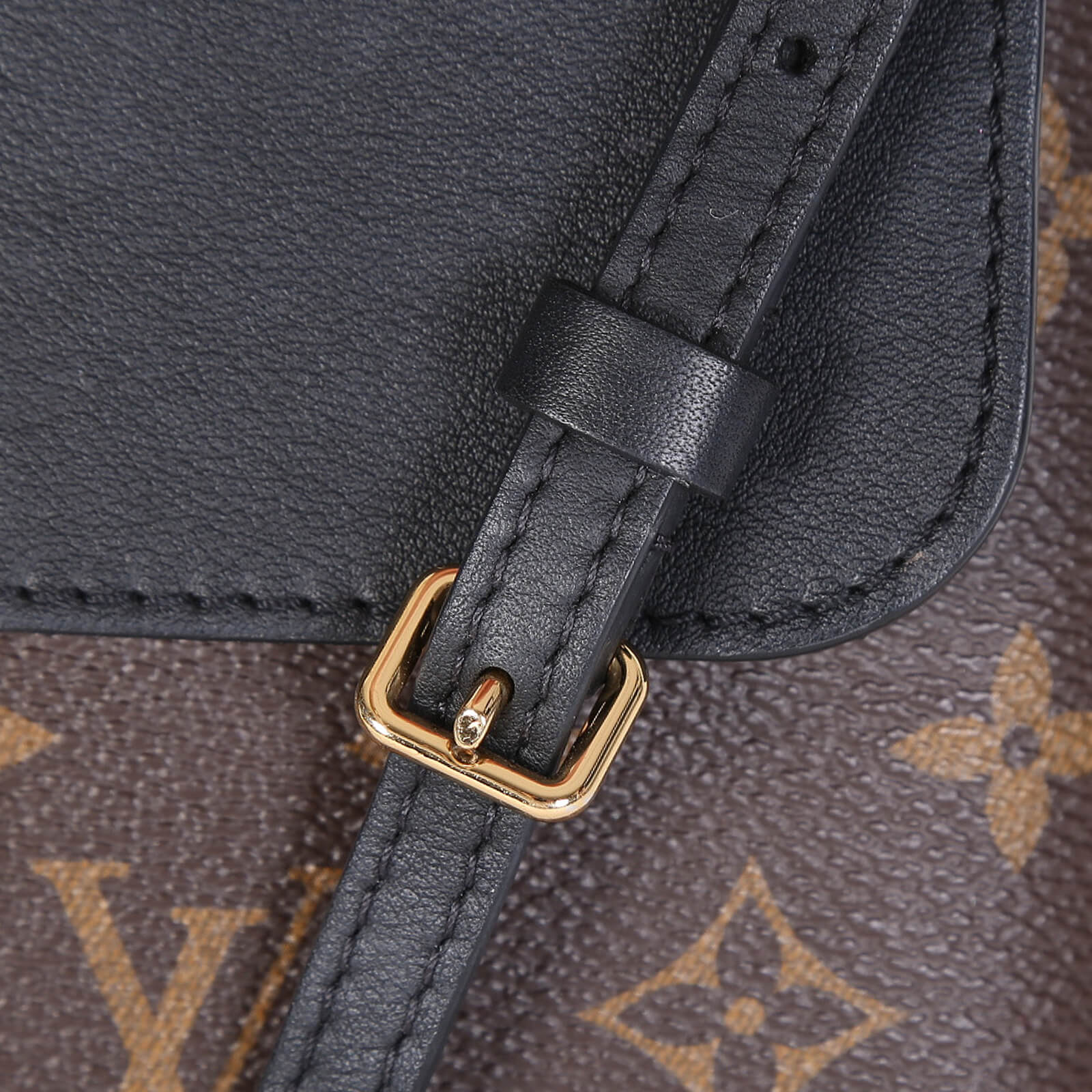 Locky BB Monogram Canvas Brown/Black GHW