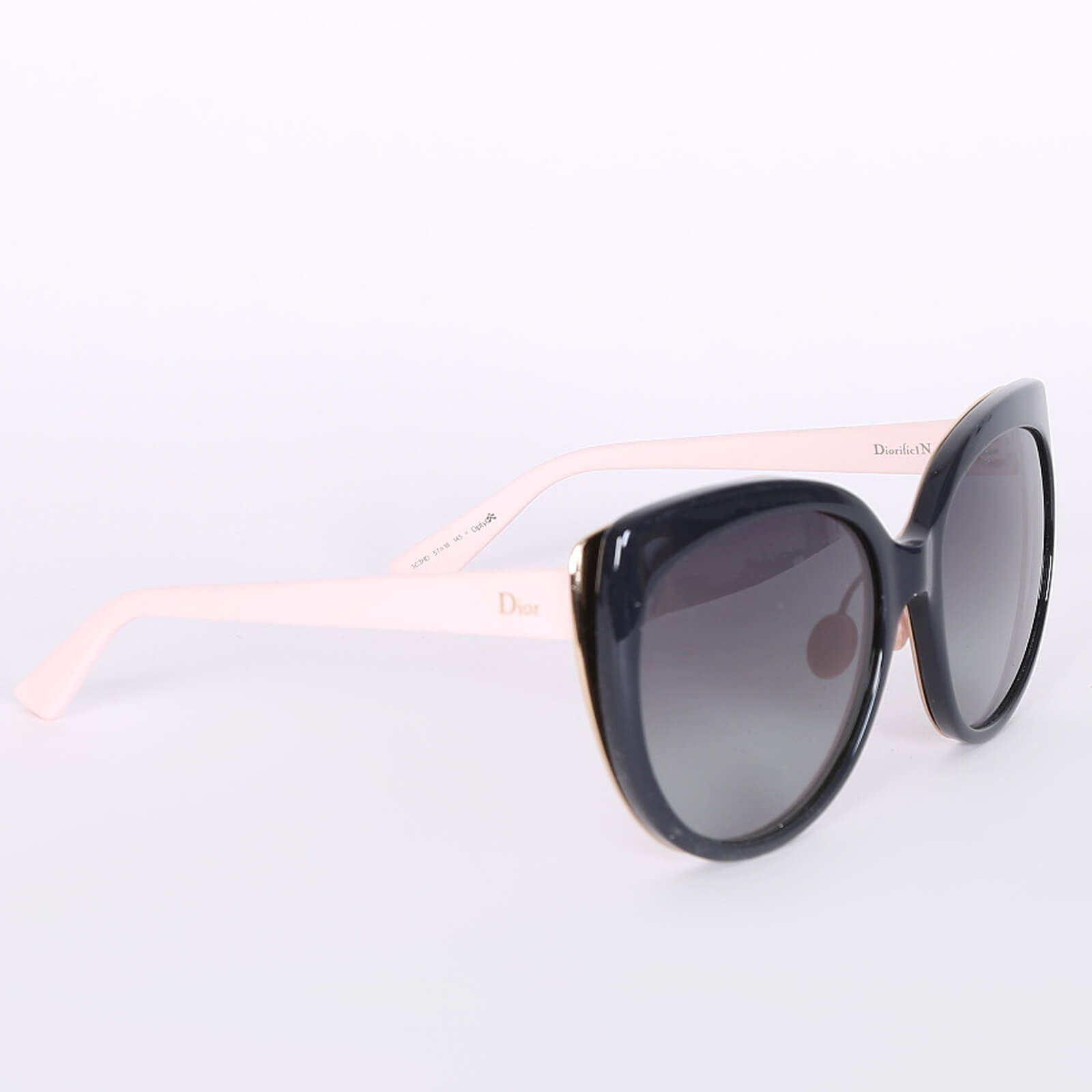 Dior Diorific 1N Oversize Cat Eye Sunglasses Noir Rose www.luxurybags.eu