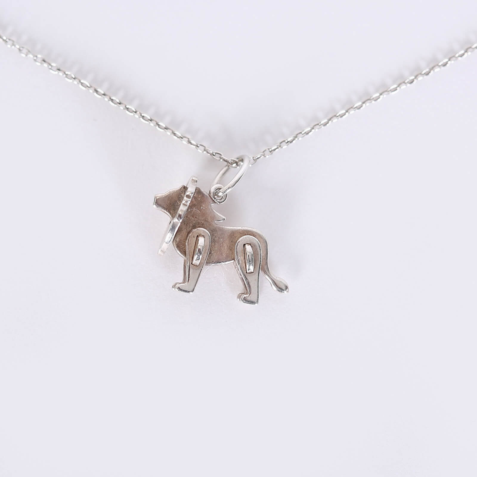 tiffany lion necklace