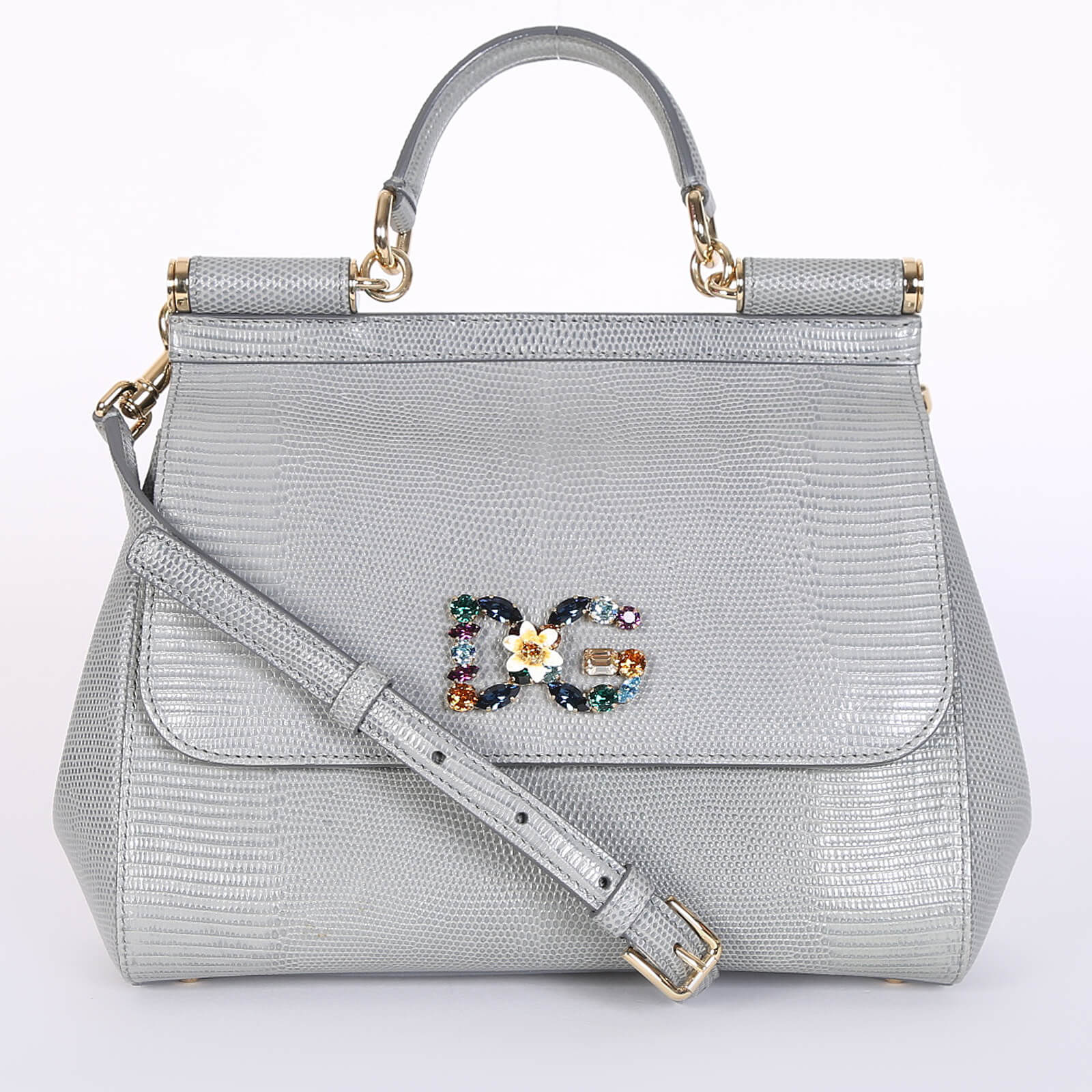 Dolce & Gabbana Iguana-Print Mini Bag