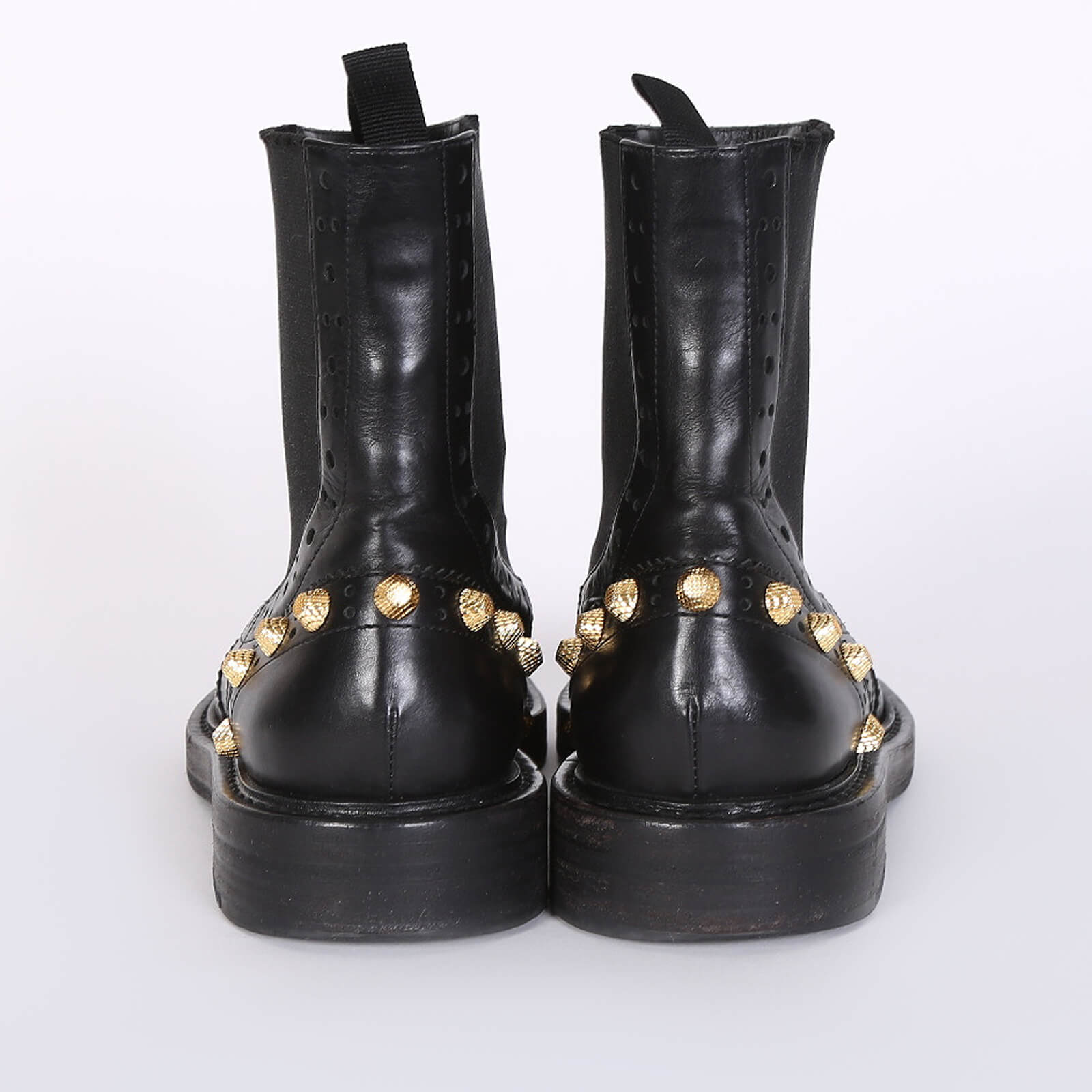 Balenciaga Oval Block Heel Ankle Boots  eBay
