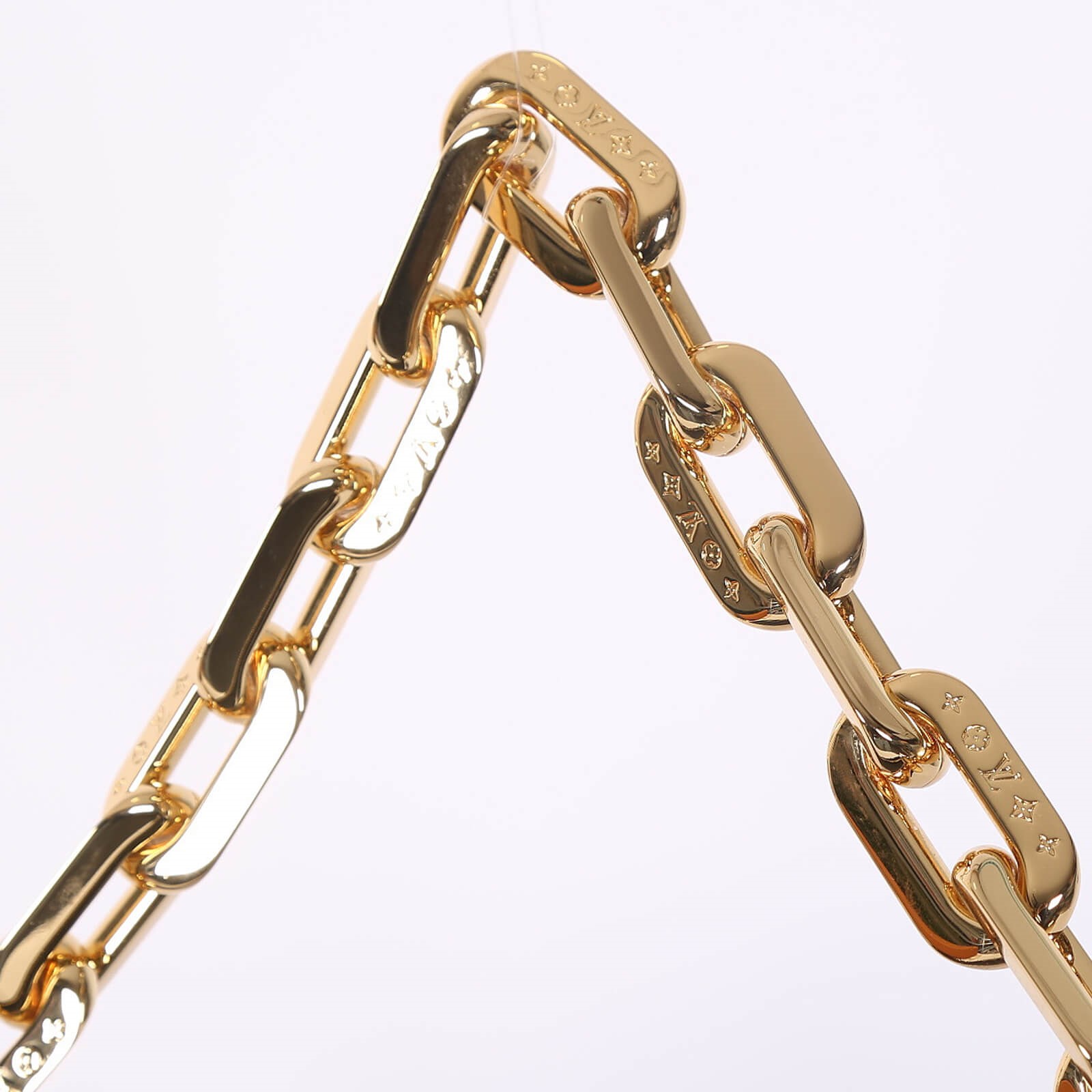 Louis Vuitton, Jewelry, Louis Vuitton Edge Necklace Coussin Chain Strap