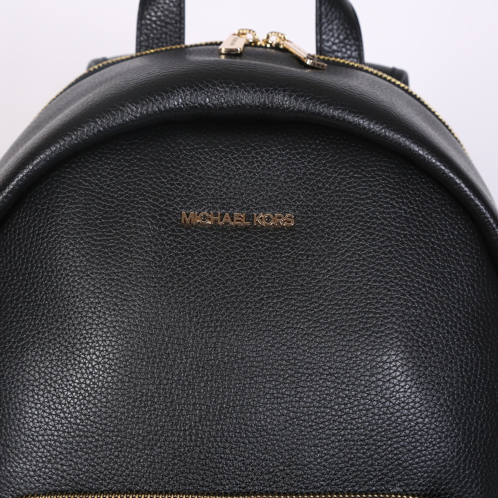 Michael Kors Erin Large Leather Backpack Black www.luxurybags.eu