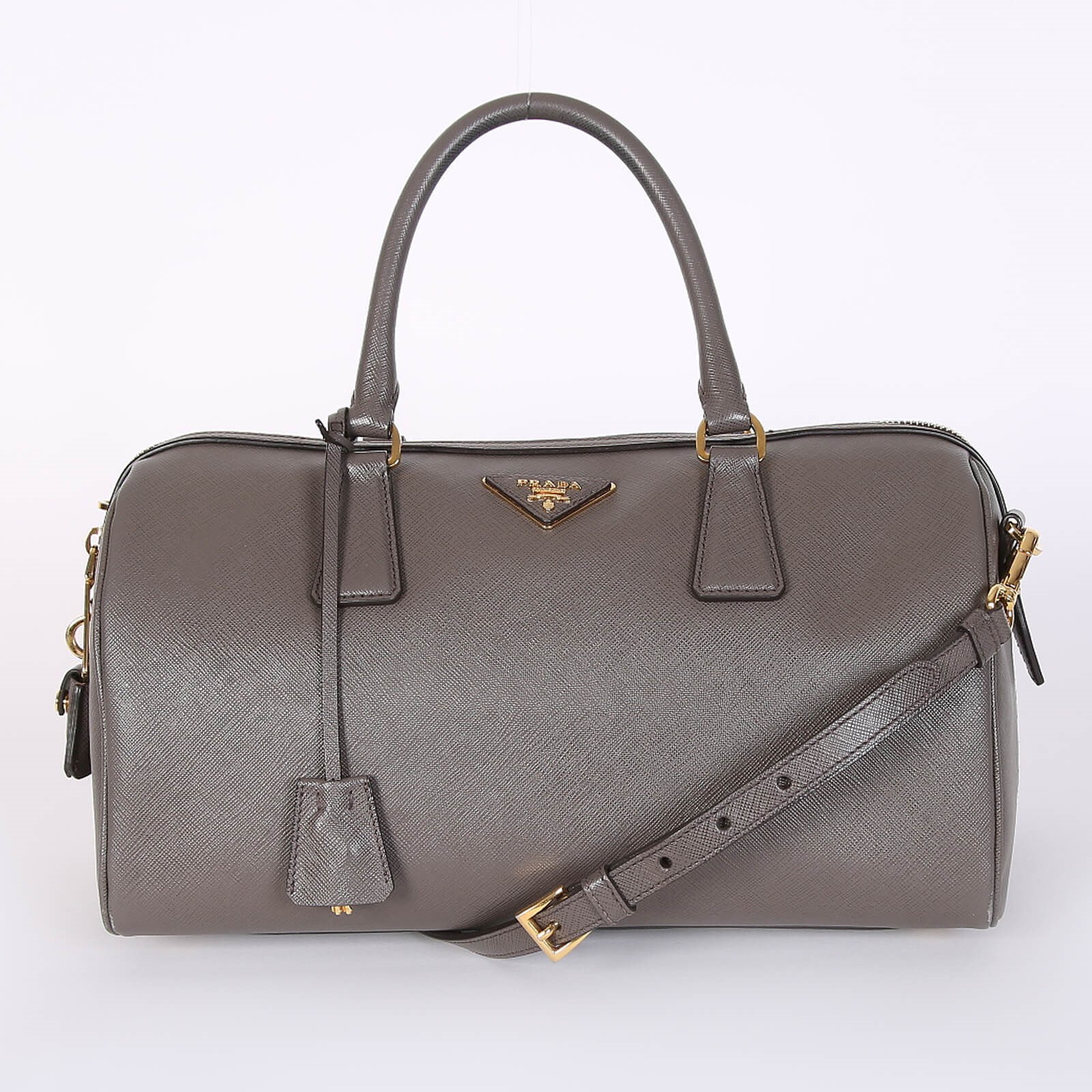 prada saffiano lux bowler bag