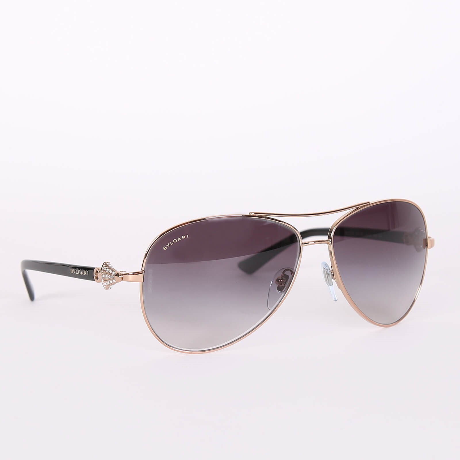 Bulgari Diva s Dream Crystal Aviator Sunglasses Black www.luxurybags.eu