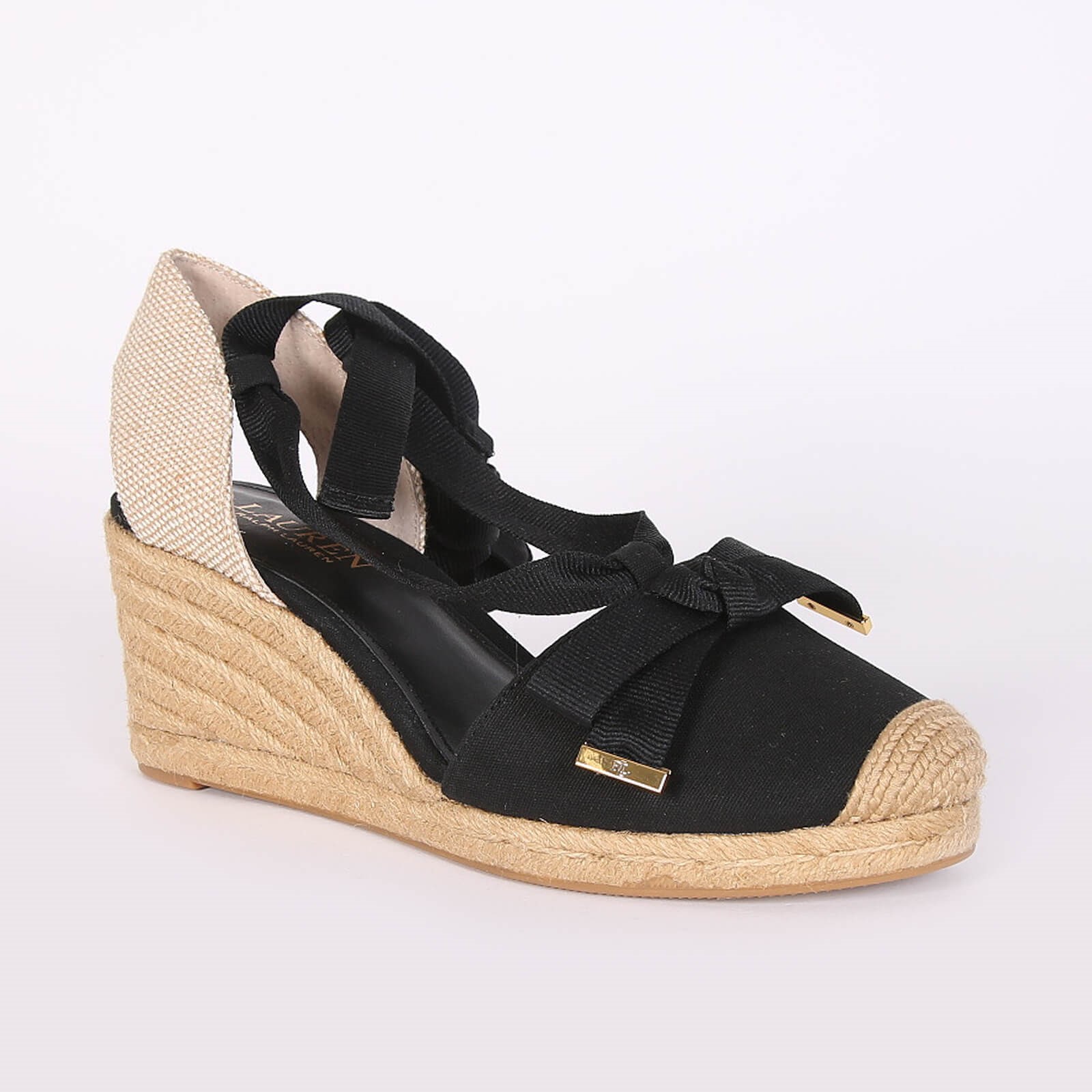 Lauren ralph lauren best sale hollie espadrille wedge sandal