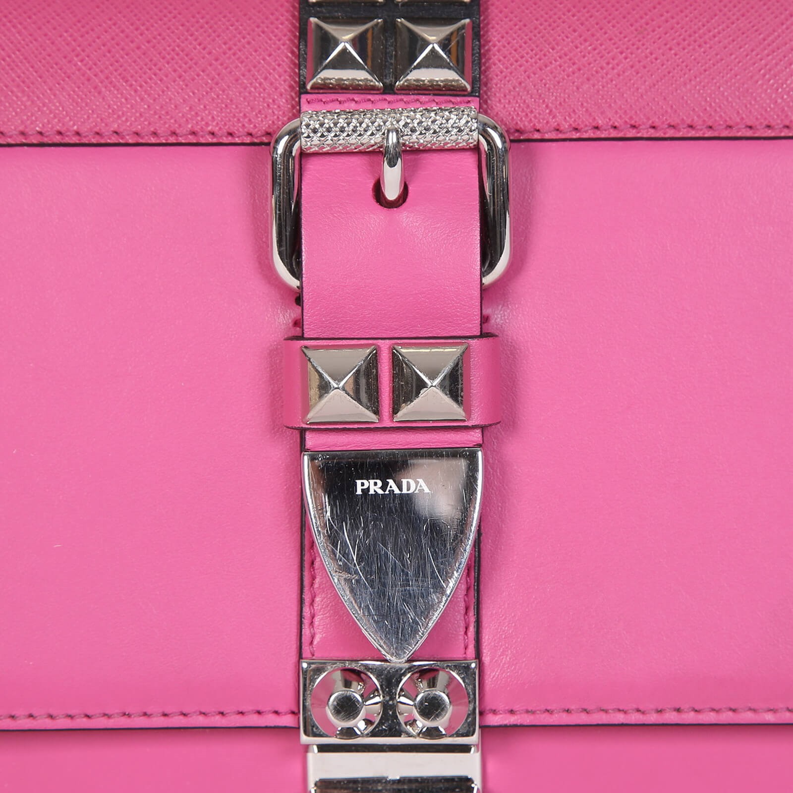 Prada Fashion  Prada Elektra Pink Calfskin Saffiano Leather