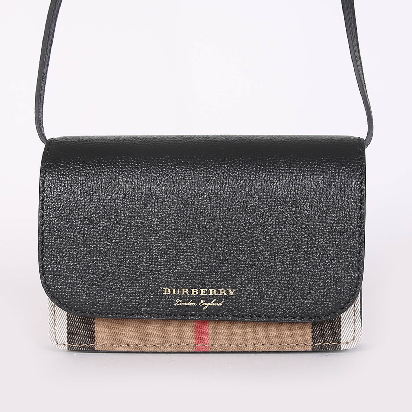 Burberry hampshire house sales check crossbody